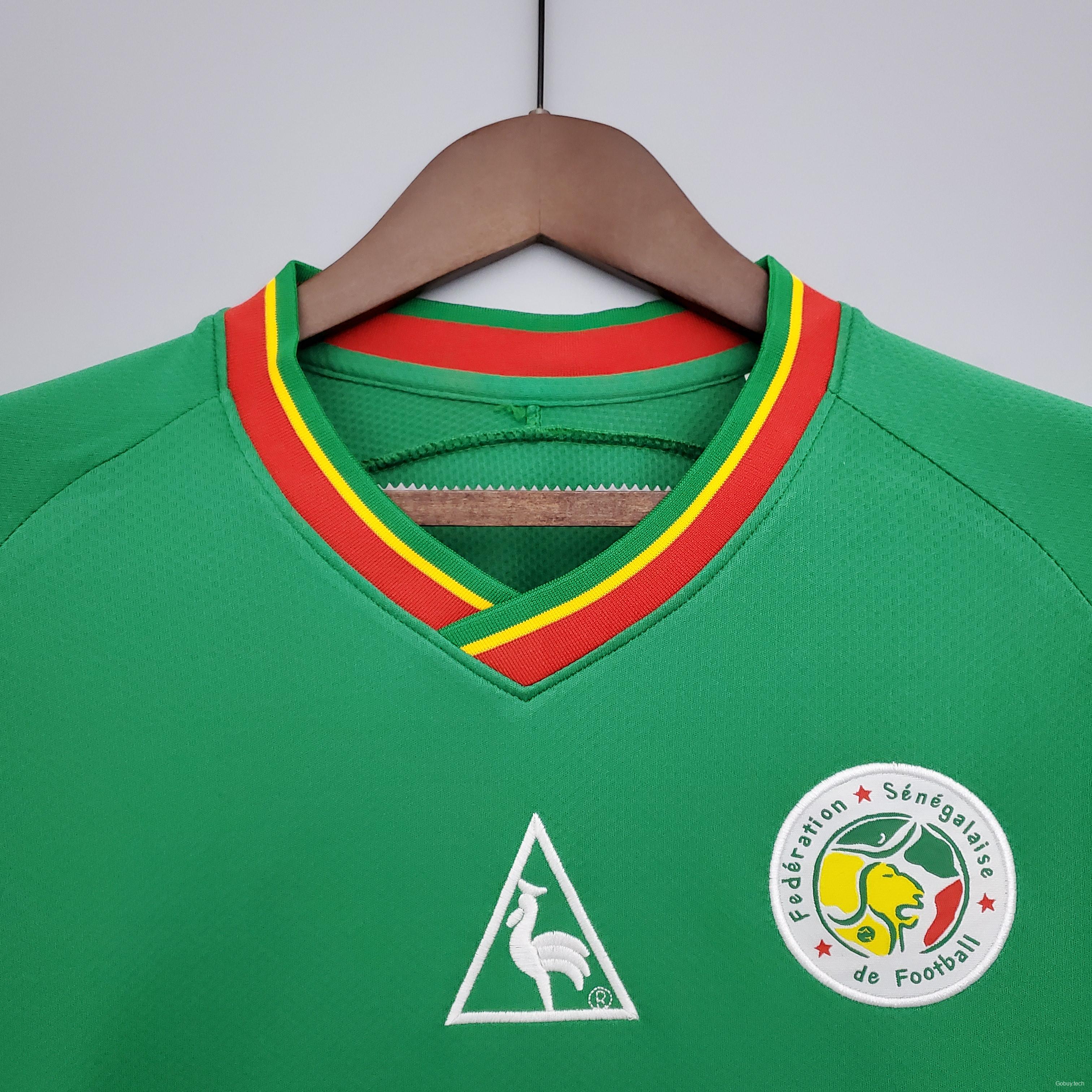 Retro 2002 Senegal green Soccer Jersey