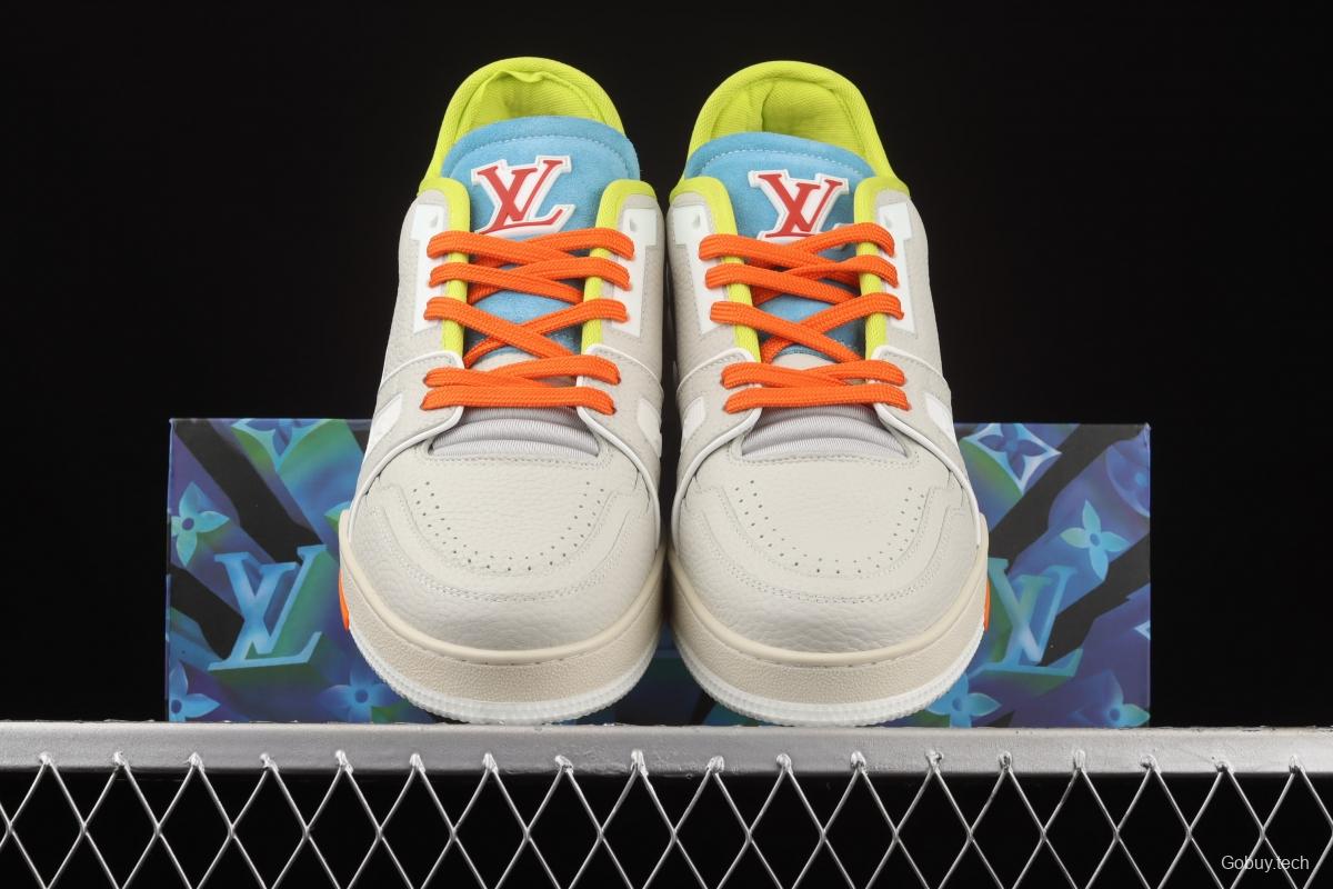 Authentic LV 2021s LV Trainer is limited to the latest color matching in autumn