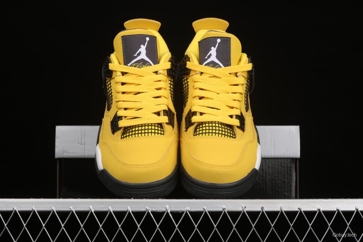 Air Jordan 4 Lightning Yellow Battery 314254-702