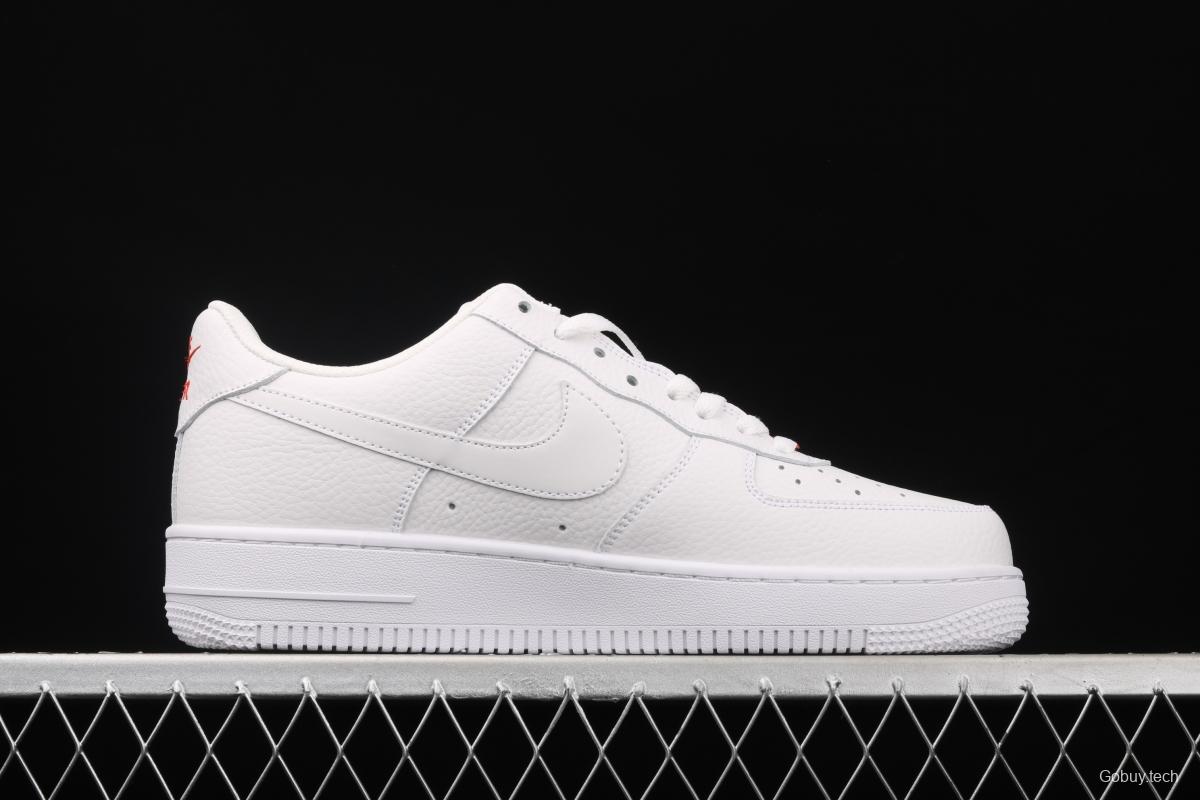 NIKE Air Force 1'07 Low cross-label small hook litchi pattern low-top casual board shoes CT1989-101