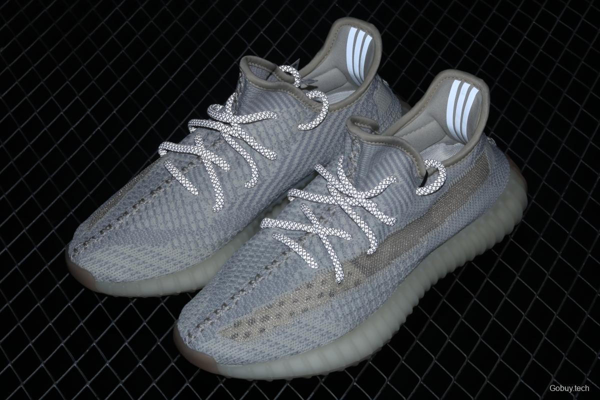 Adidas Yeezy 350 Boost V2 FU9161 Darth Coconut 350 second generation beard white hollowed-out angel color BASF Boost original