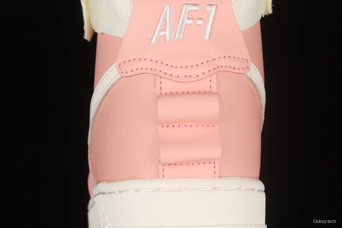 NIKE Air Force 1 Hi UT Air Force Cherry Pollen High-top Leisure Board shoes CQ4810-621