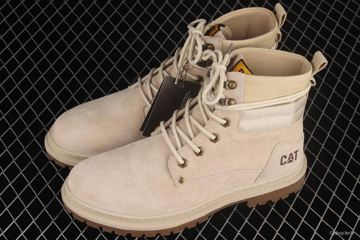 Cat Footwear tooling leisure vintage daddy shoes P713288BEIGE