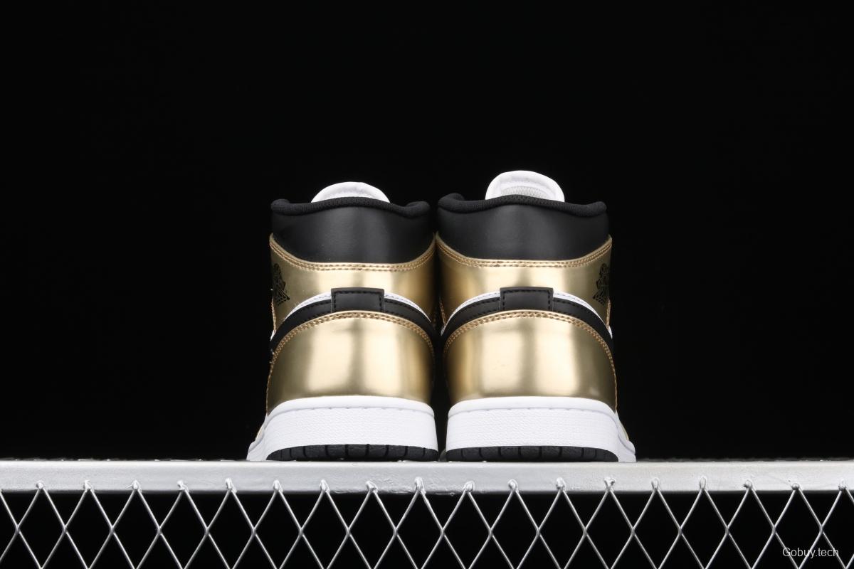 Air Jordan 1 Mid liquid gold DC1419-700