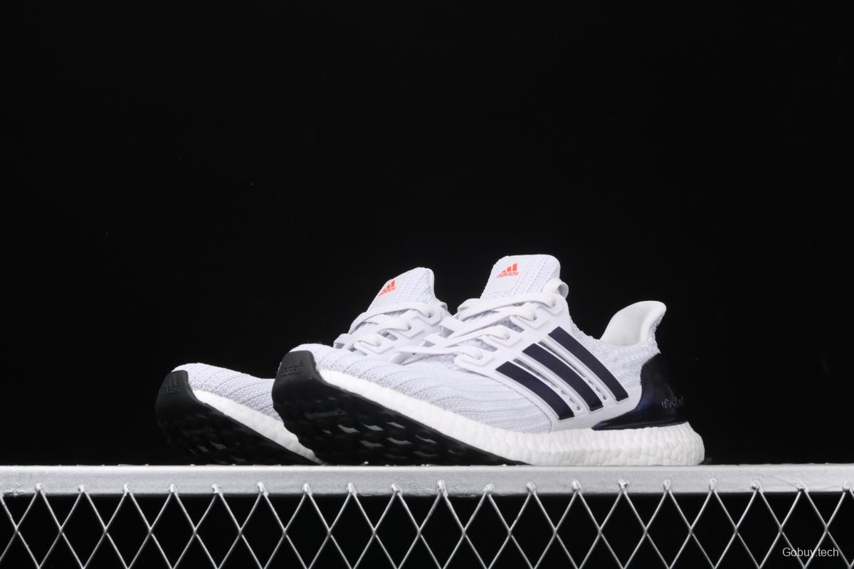 Adidas Ultra Boost 4.0FW5693 fourth generation knitted striped white laser UB