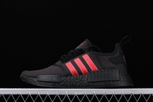 Adidas NMD_R1 G27576 year of Pig Limited Lion Dance embroidered running shoes Dongguan original large granule Super soft feet