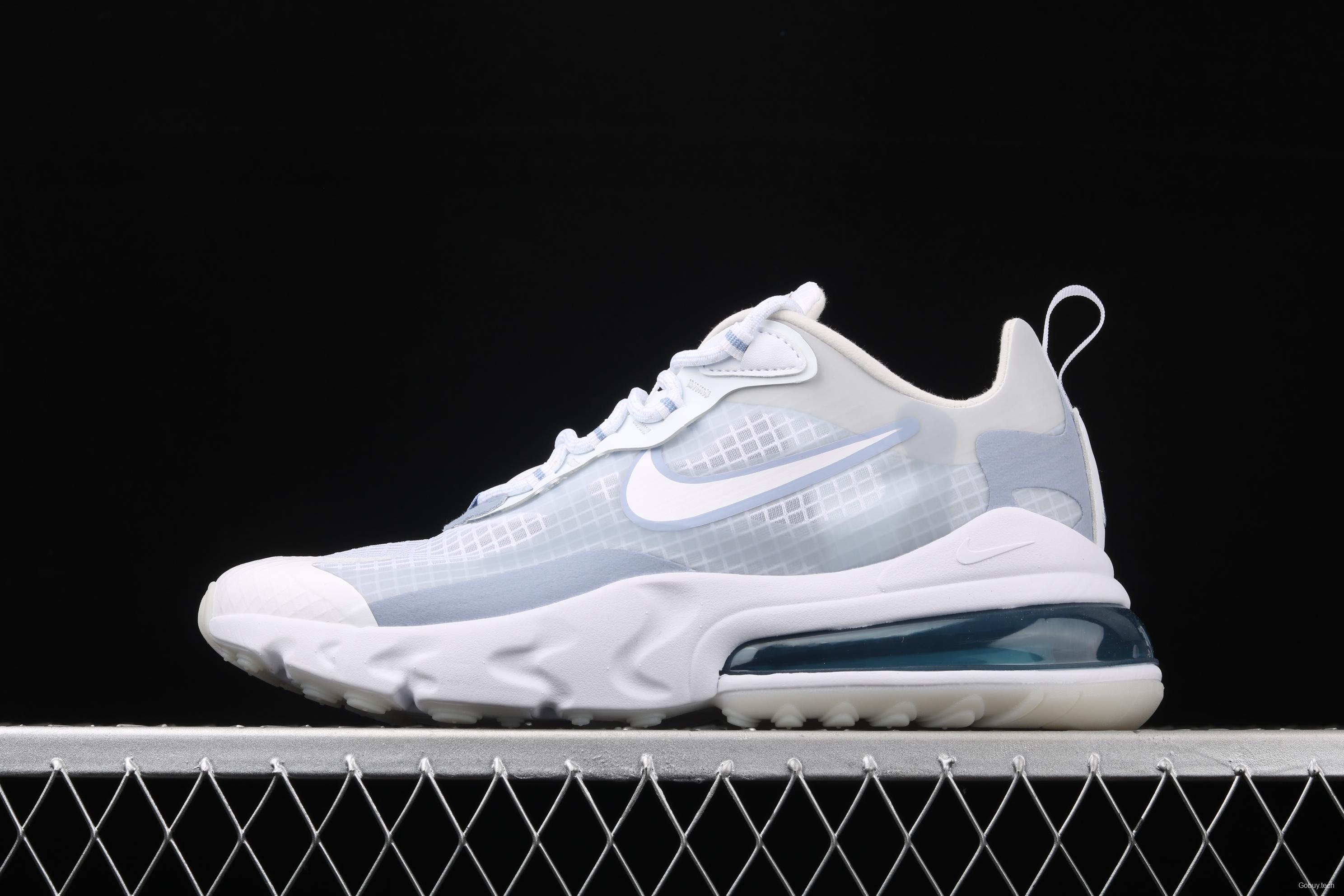 NIKE Air Max 270React new high-frequency mesh function half-palm air cushion cushioning running cloth shoes CT1265-100