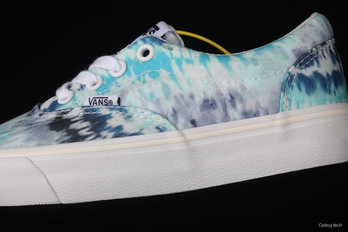 Vans Doheny national style series energetic summer-tie dyeing network celebrity white shoes VN0A3MVZ54H