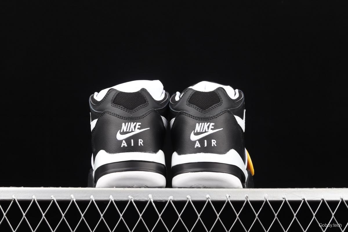 NIKE Air Flight 89 black and white air cushion basketball shoes CT1570-001