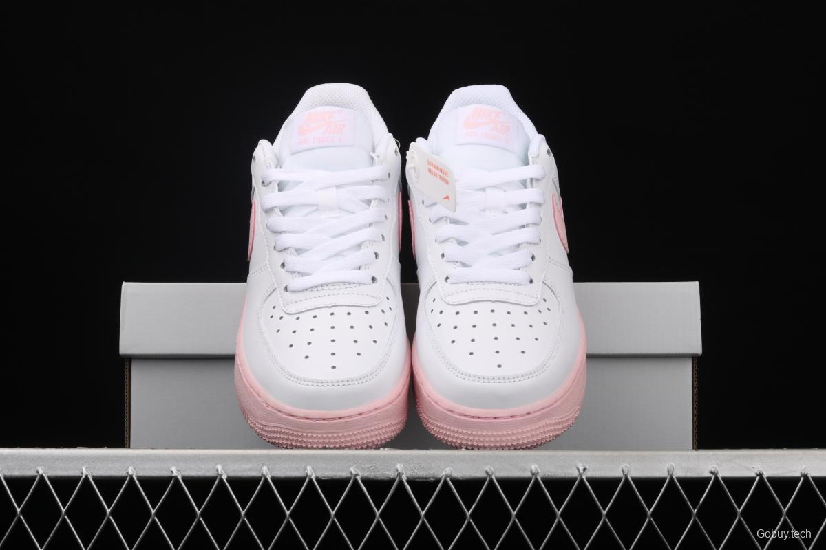 NIKE Air Force 1 Low GS girl powder accessories low upper board shoes CV7663-100