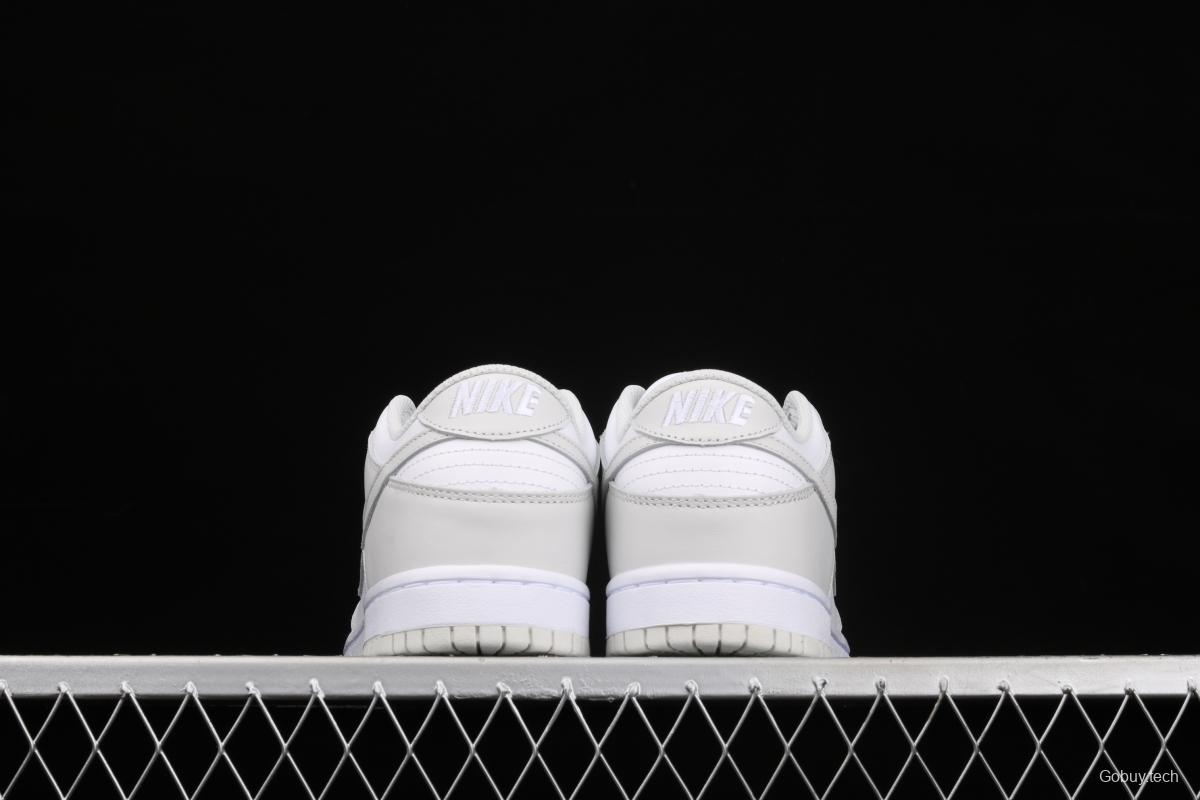 NIKE SB DUNK Low dunk series white light gray color matching low-side leisure sports skateboard shoes DD1503-103