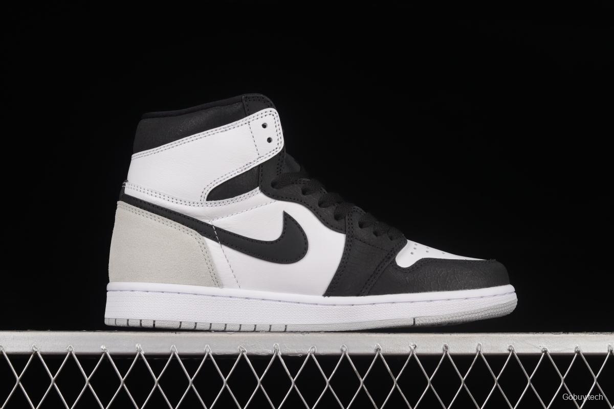 Air Jordan 1 High OG Stage Haze Black Grey Toe 555088-108