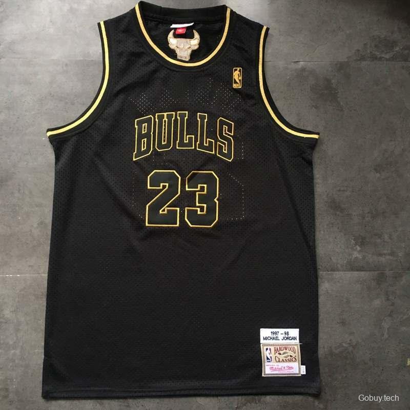 Men's Michael Jordan Black Retro Classic Team Jersey