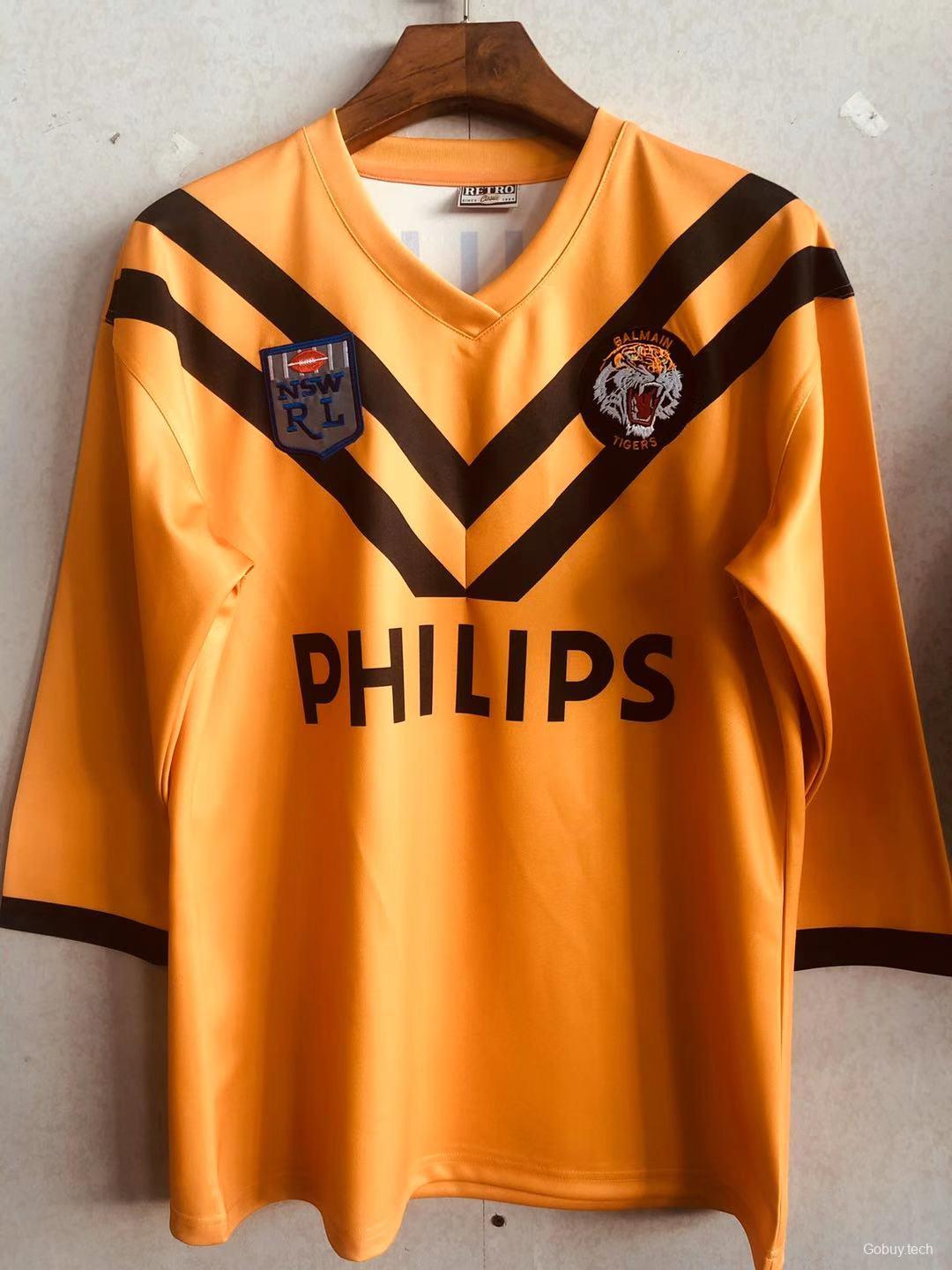 Balmain Tigers 1989 Adult Retro Rugby Jersey