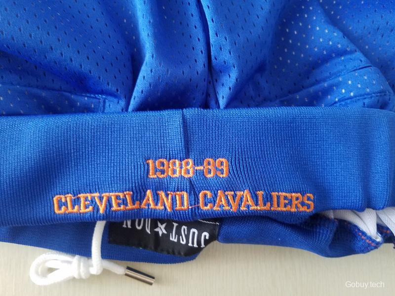 Cleveland 1988-89 Throwback Classics Basketball Team Shorts