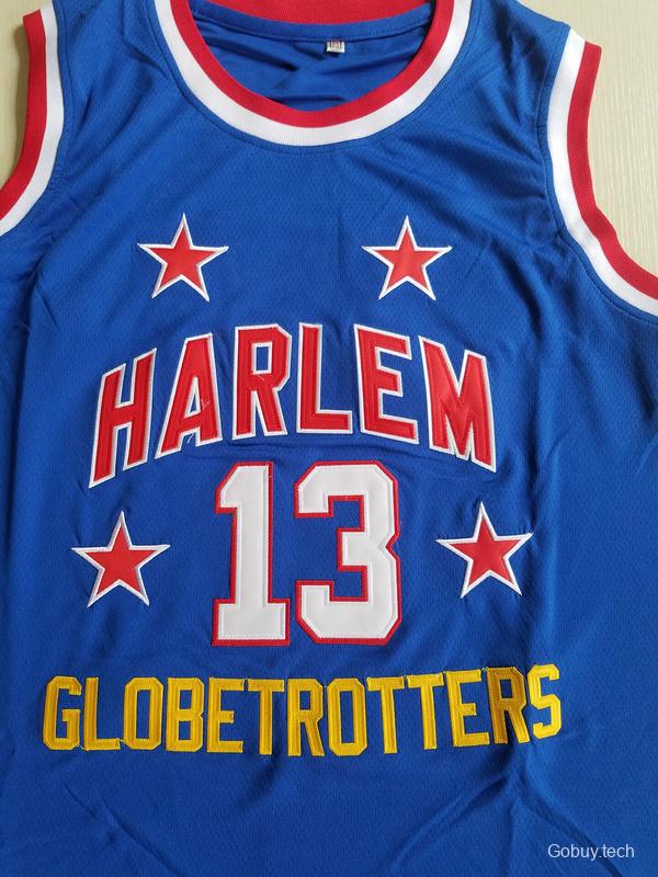 Wilt Chamberlain Harlem Globetrotters Basketball Jersey