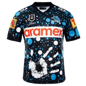 Cronulla Sharks 2021 Mens Indigenous Rugby Jersey