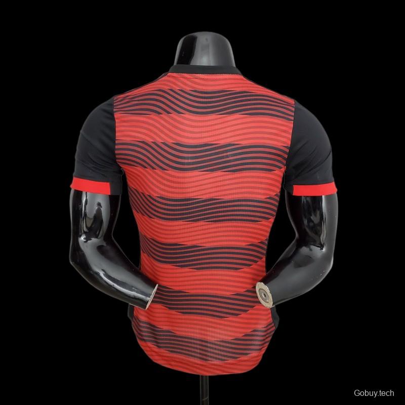 Player Version 22/23 Flamengo Home Soccer Jersey