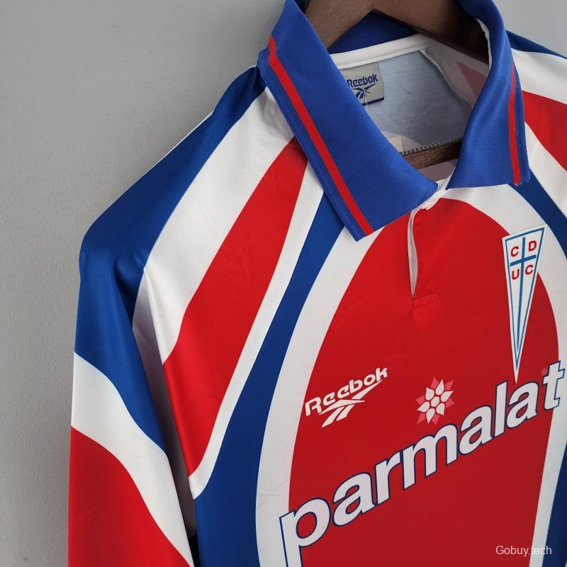 Retro Long Sleeve 1998 Deportivo Universidad Católica Away Soccer Jersey