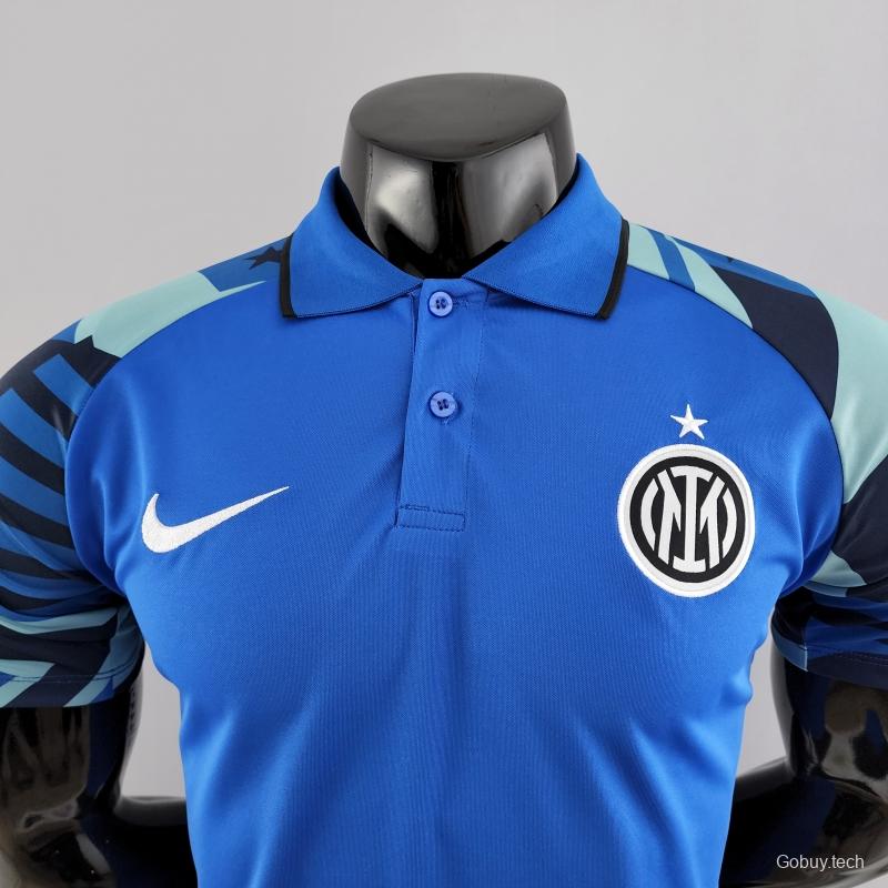 22/23 POLO Inter Milan Blue Jersey