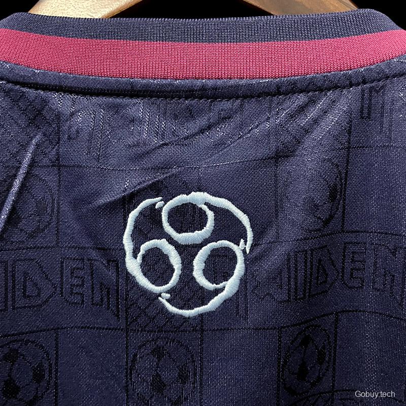 Retro 2011 West Ham Iron Maiden Home Soccer Jersey