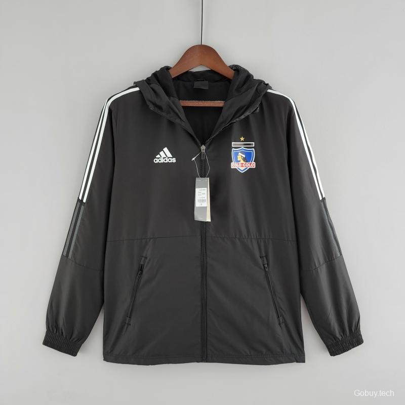 2022 Colo Colo Windbreaker Black