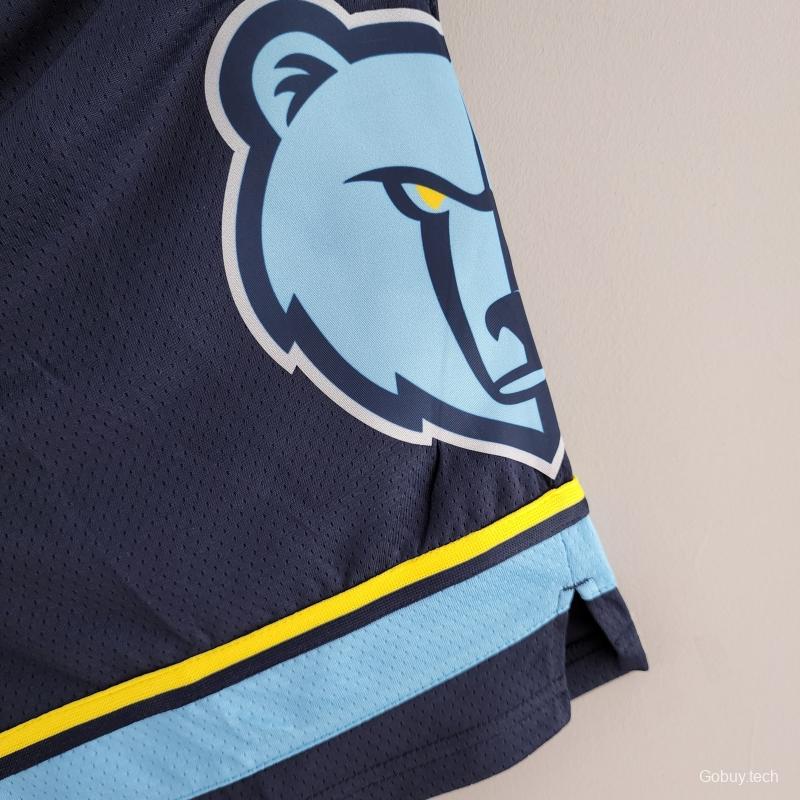 Memphis Grizzlies NBA Shorts Navy