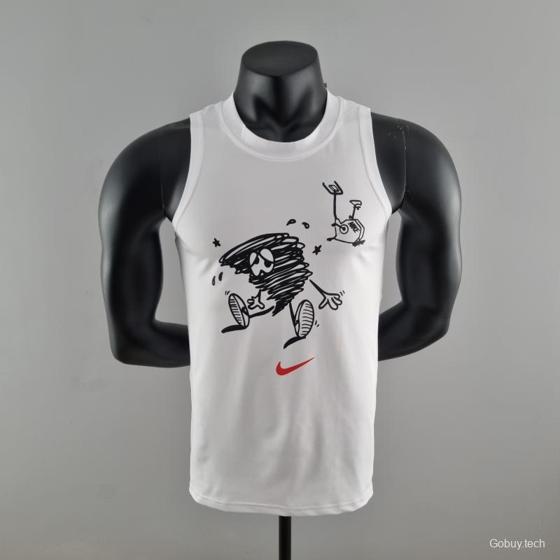 2022 NIKE White Vest Shirts #K000187