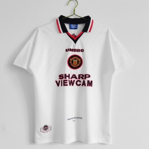 Retro 1996/97 Manchester United Away Soccer Jersey