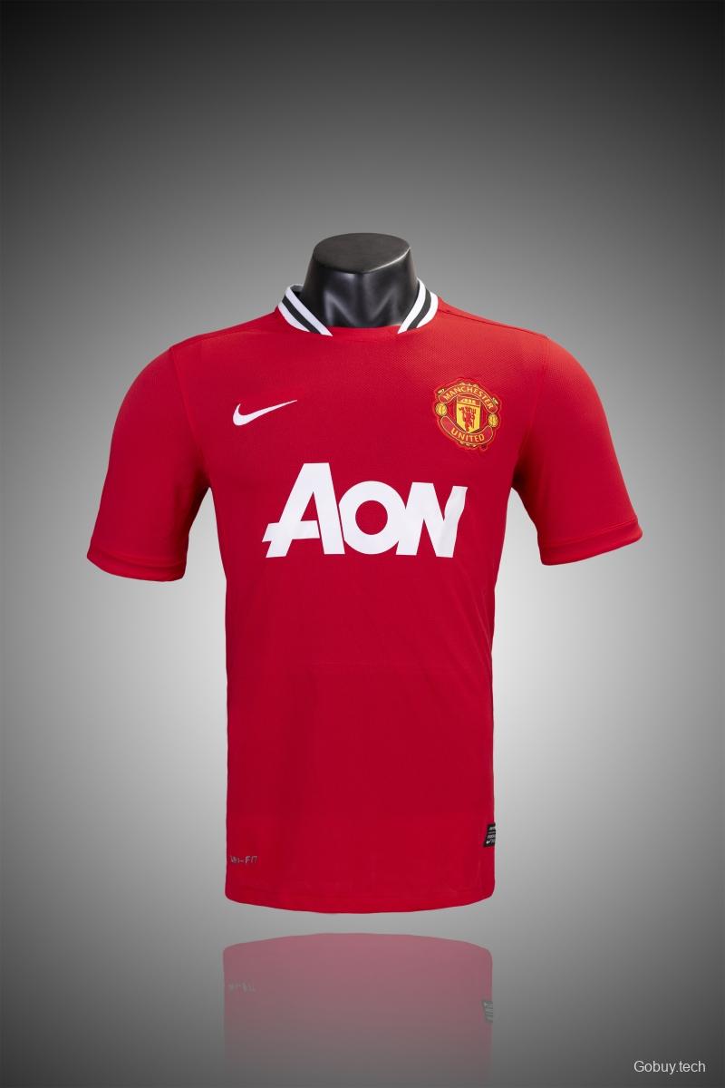 RETRO 11/12Manchester United Home Soccer Jersey