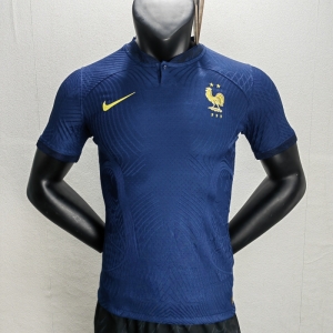 Player Version 2022 France Home Soccer Jersey