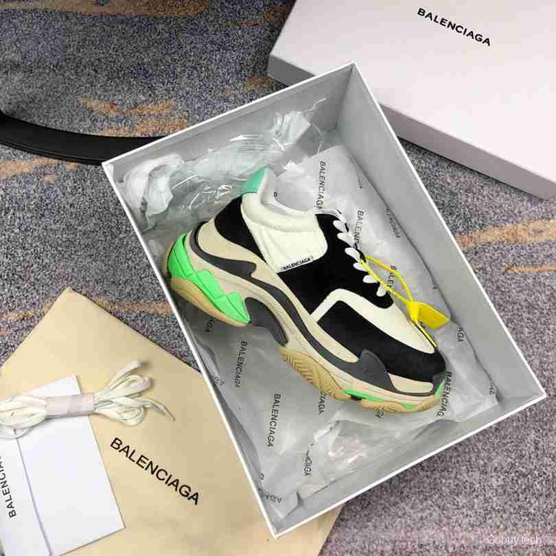 Men Balenciaga Triple-S 2 White/Black Sneaker