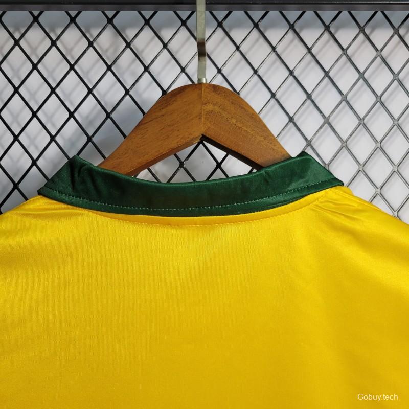 Retro 1988/1990 Brazil Home Jersey