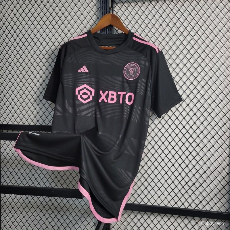 23-24 Inter Miami Away Black Jersey