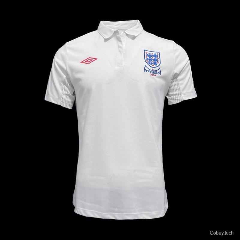 Retro 2010 England Home Soccer Jersey