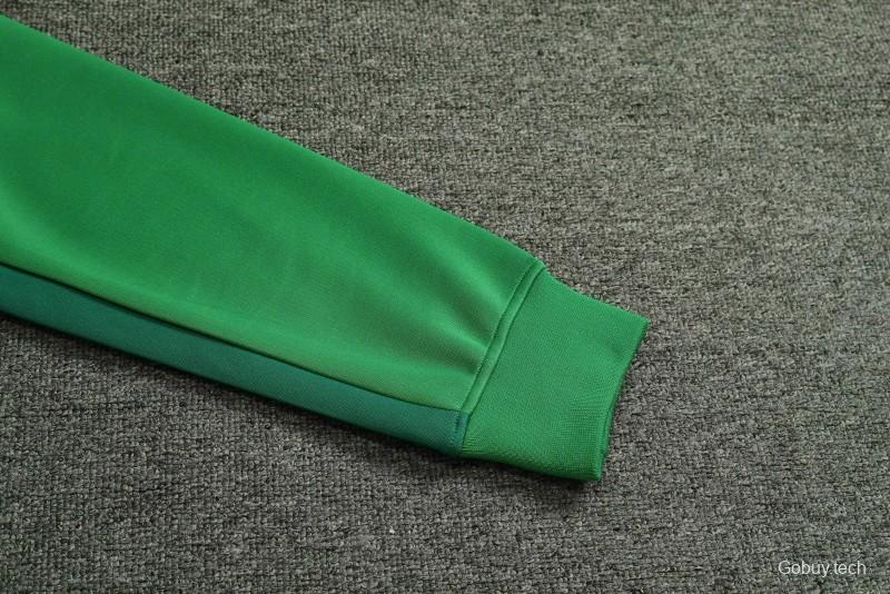 23/24 Nike Green Full Zipper Jacket+ Pants