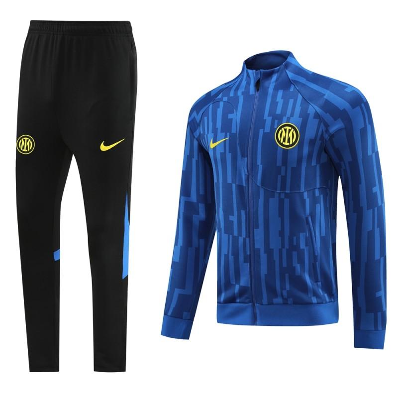 23/24 Inter Milan Blue Full Zipper Jacket+Pants