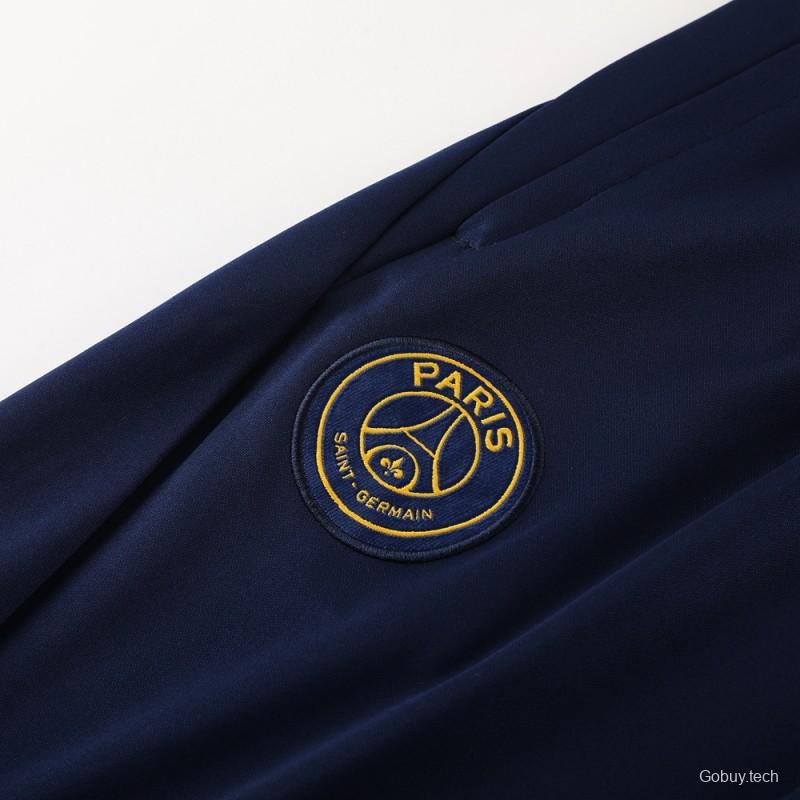 23/24 PSG Yellow Half Zipper Jacket+Pants