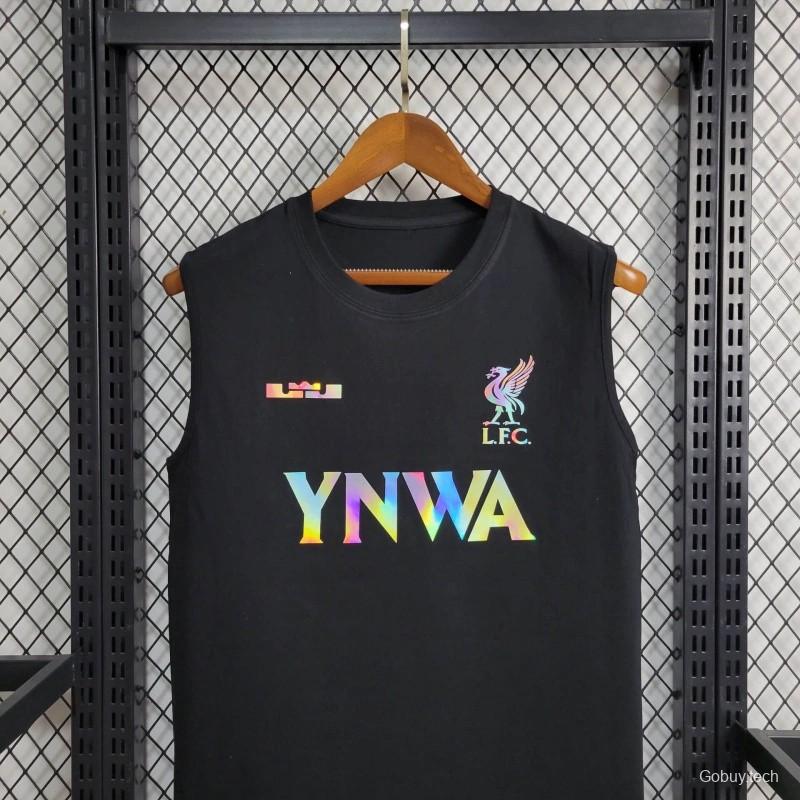 24/25 Liverpool x Lebron Black Vest Jersey