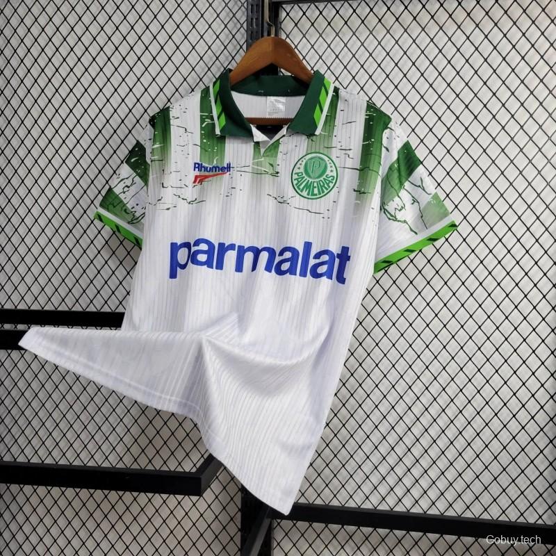 Retro 96/97 Palmeiras Away White Jersey