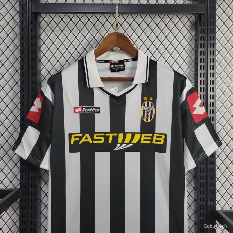 Retro 01/02 Juventus Home Jersey