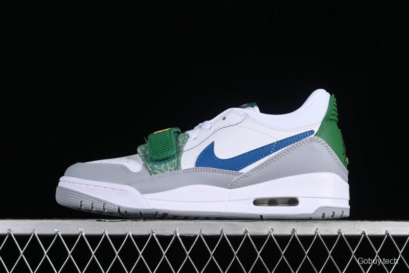 Nike Air Jordan Legacy AJ312 Low Strap Triple Fusion Sneakers - CD9054-140