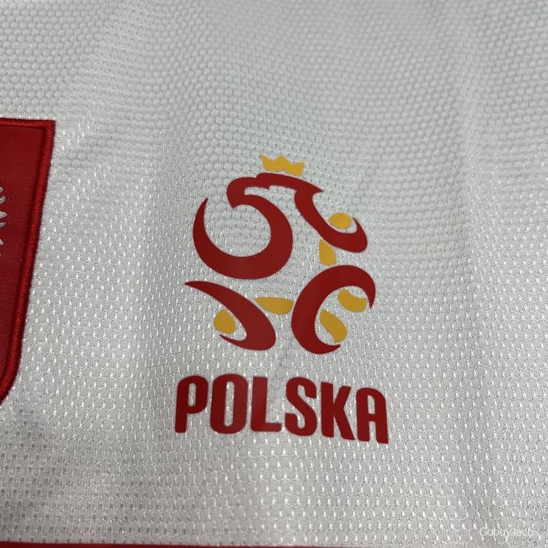 Retro 2012 Poland Home Jersey