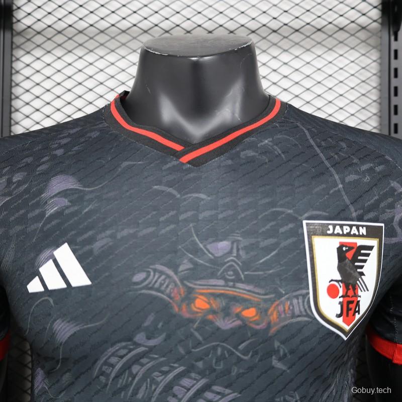 Player Version 2024 Japan Black Dragon With Glared Eye Concept Jersey