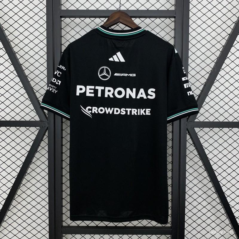 2025 F1 Formula AMG Black T-Shirt