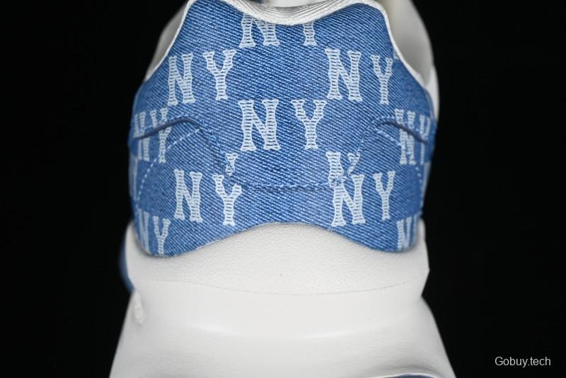 New York Yankees MLB Chunky Runner Denim Monogram Lightweight Casual Sneakers - 3ARNCRD4N50BLS