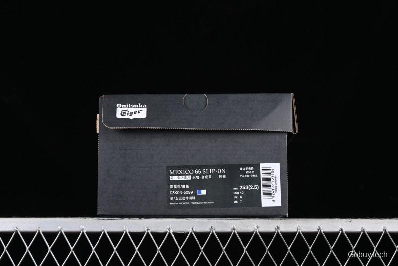 OnitsukaTiger Mexico 66 Low-Top Canvas Casual Running Shoes - D3K0N-5099