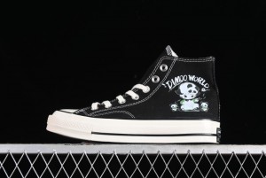 Converse x Honda Limited Edition Pop Mart Collaboration High Top Canvas Sneakers - 162050C