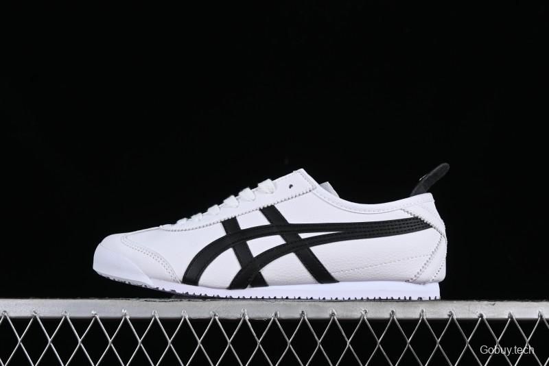 Onitsuka Tiger Mexico 66 Low-Top Leather Sneakers for Casual Running - D508K-0190