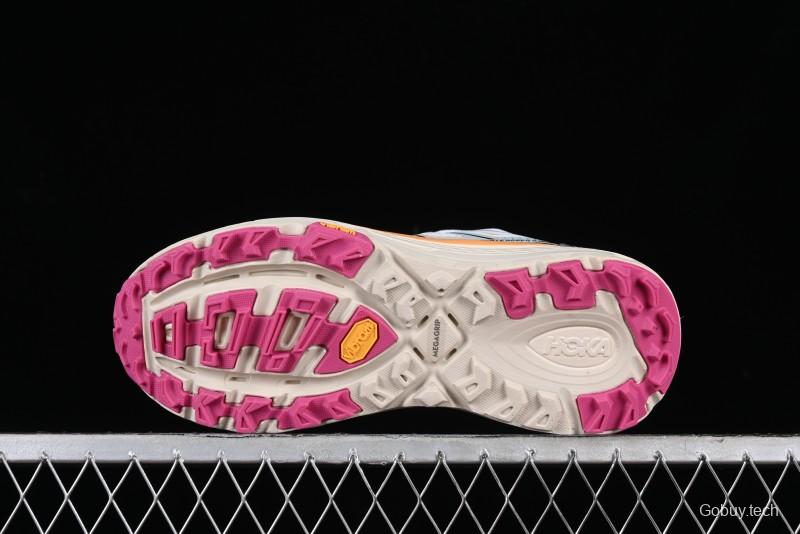 Hoka Mafate Speed 2 Lightweight Cushioned Trail Running Shoes with Vibram Outsole - 1126851 WIFL